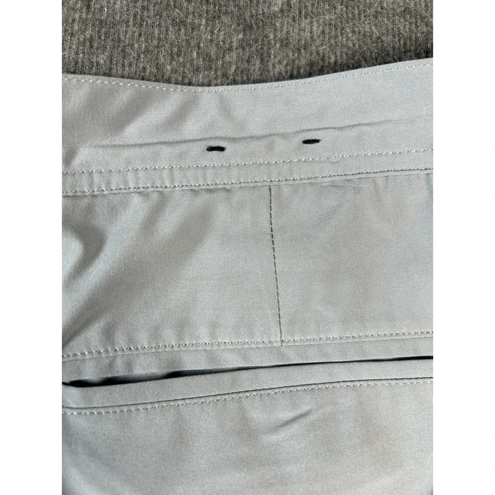 FootJoy Shorts Mens 36 Gray Golf Performance Lightweight Stretch Casual Flat Fro